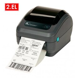 2.El Zebra GK420D Barkod Yazıcı - 